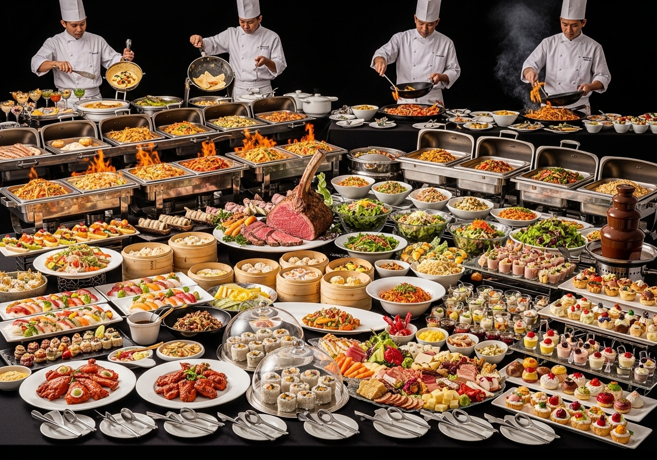 Full Buffet Spread